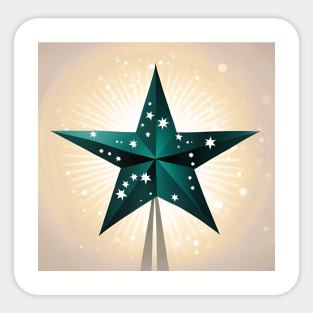 Christmas Star Sticker